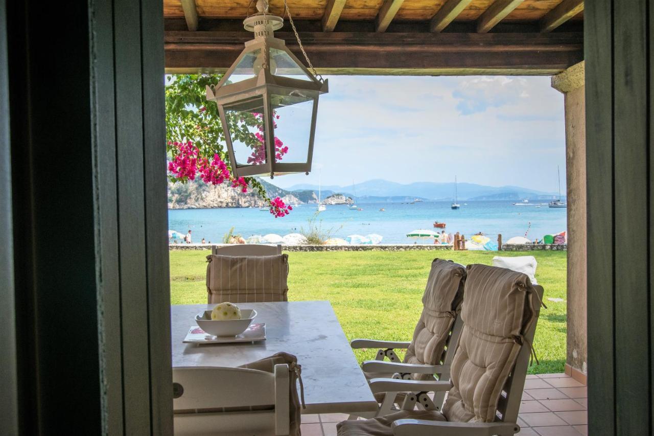 El Mar House Parga Villa Bagian luar foto