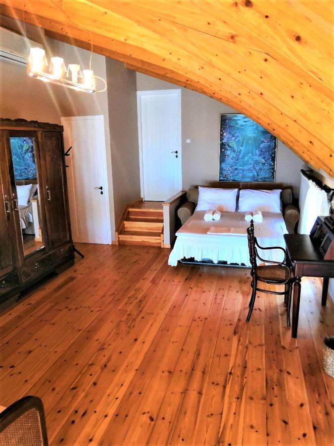 El Mar House Parga Villa Bagian luar foto