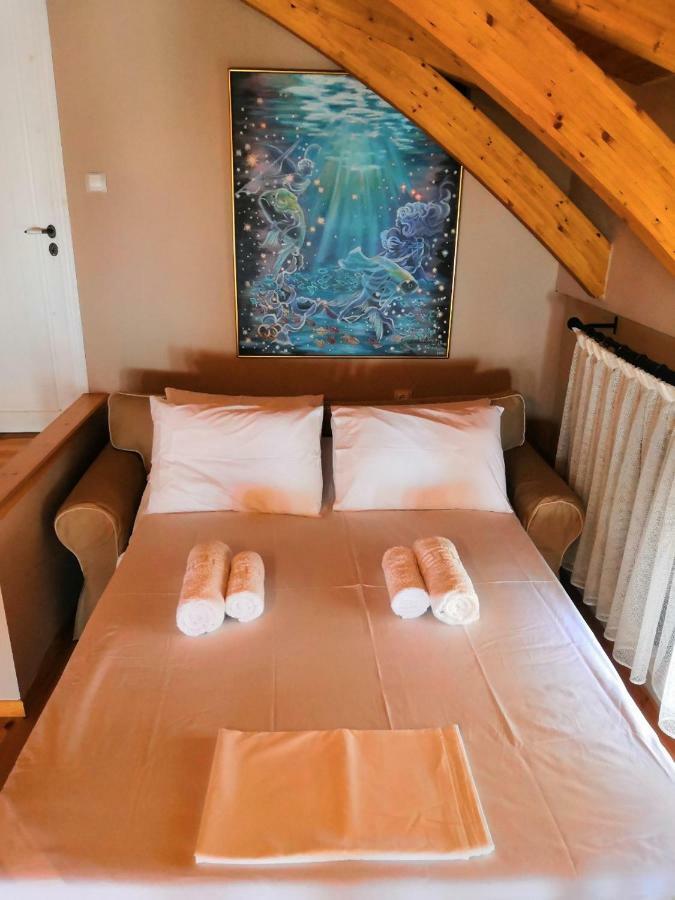 El Mar House Parga Villa Bagian luar foto